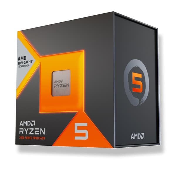 AMD Ryzen 5 7500X3D 6K/12T 4,5 GHz AM5-processor