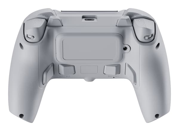 Oniverse Starion PS5 trådlös Bluetooth-spelkontroll, Marmorvit