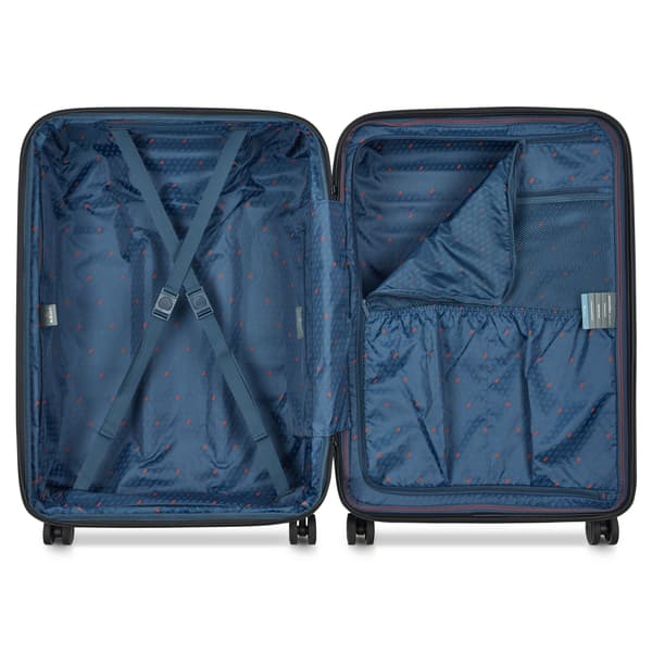 Delsey Elegance Expanderbar 76 cm resväska, blå