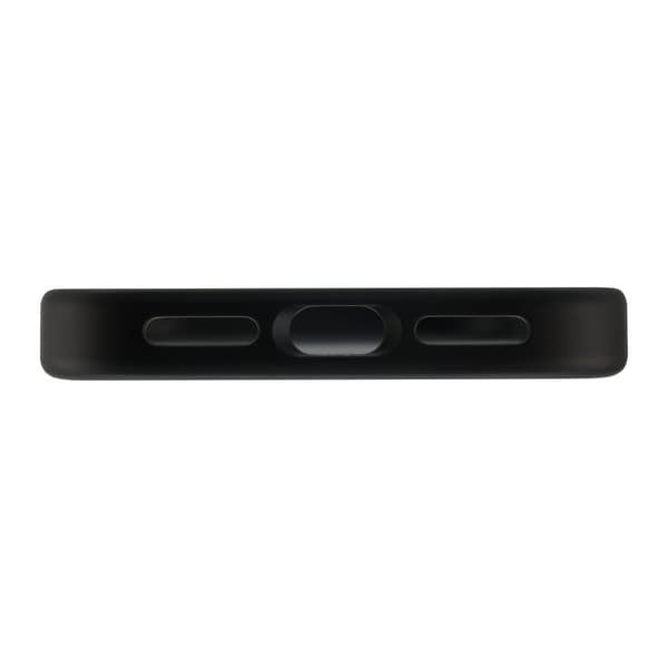 FoneKit MagSafe-kompatibelt Soft Touch skyddsfodral, iPhone 17 Pro Max, svart/grå