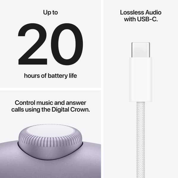 Apple AirPods Max 2 hörlurar, lila