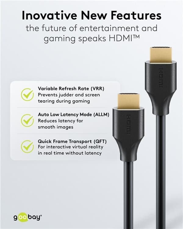 Goobay Ultra96 HDMI-kabel, 16K/60 Hz, 2 m