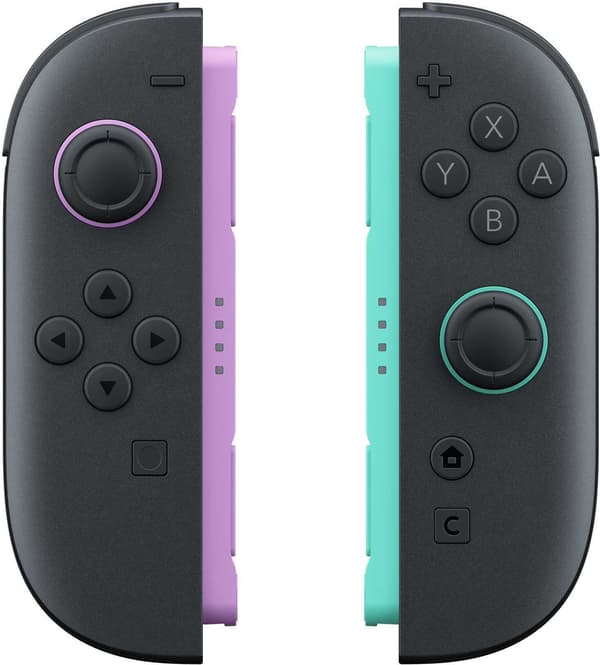 Nintendo Joy-Con 2 Par spelkontrollpar, lila och ljusgrön, Switch 2