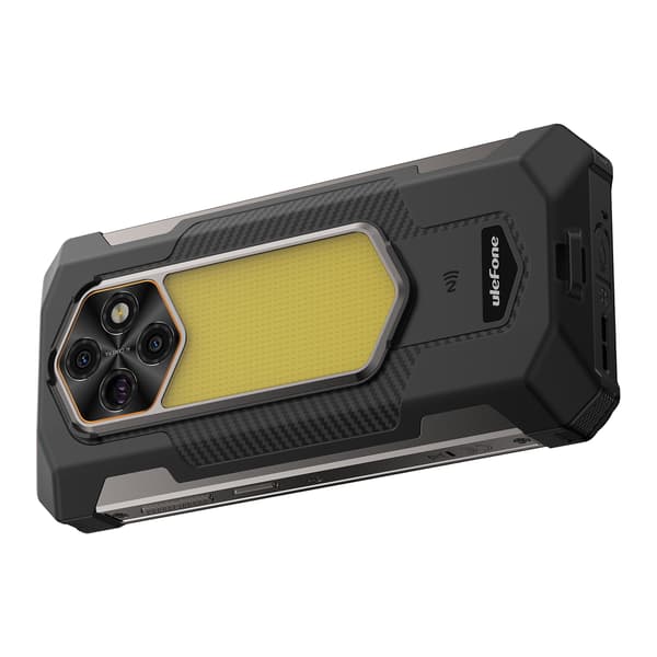 Ulefone Rugking 5 Pro smartphone, 8 + 256 GB, svart