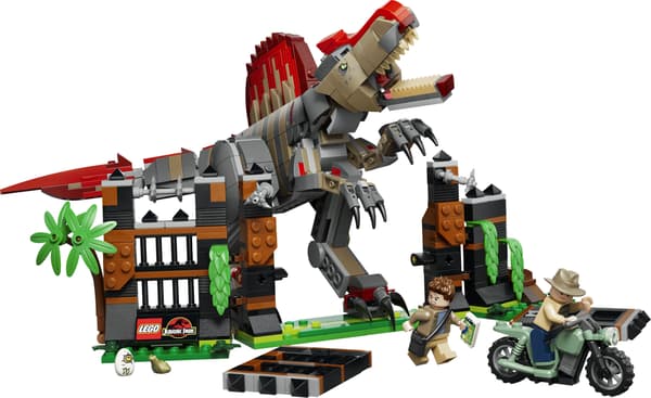 LEGO Jurassic World 77982 Spinosaurus-dinosauriens rymning