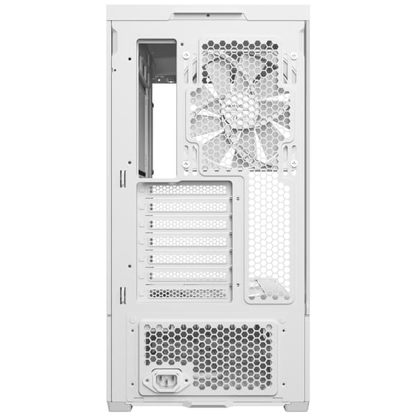 Antec C6 Curve Air Mid-Tower ATX-chassi, vit
