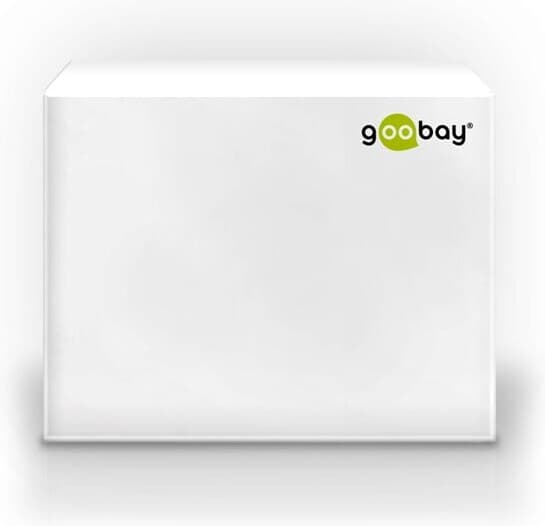 Goobay universell strömadapter 3–12 V, 3,6 W, 0,3 A
