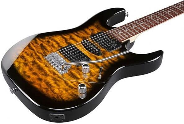 Ibanez GRX70QA-SB elgitarr, Sunburst