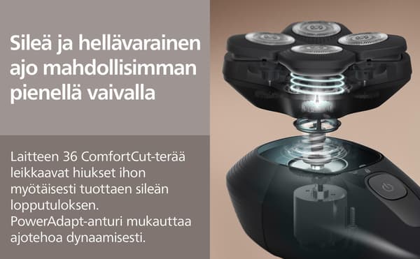Philips HS5980/15 Head Shaver Pro 5000 Series hårklippare
