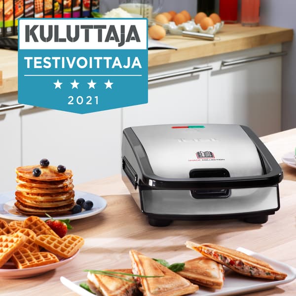 Tefal Snack Collection -smörgåsgrill och våffeljärn