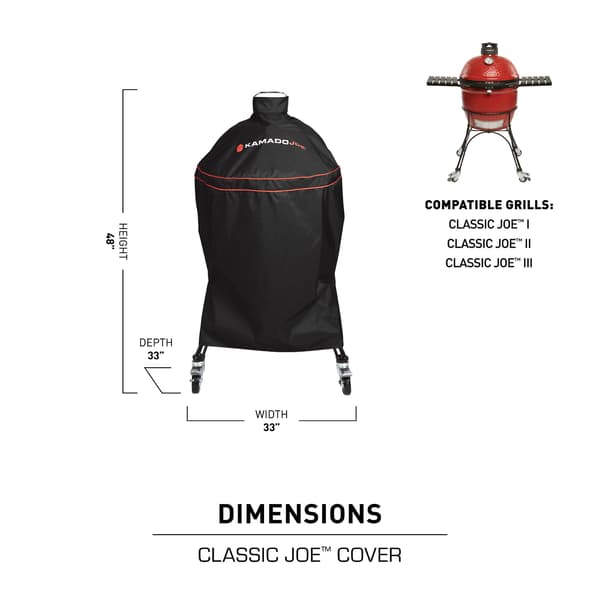 Kamado Joe Classic Joe skyddshuva