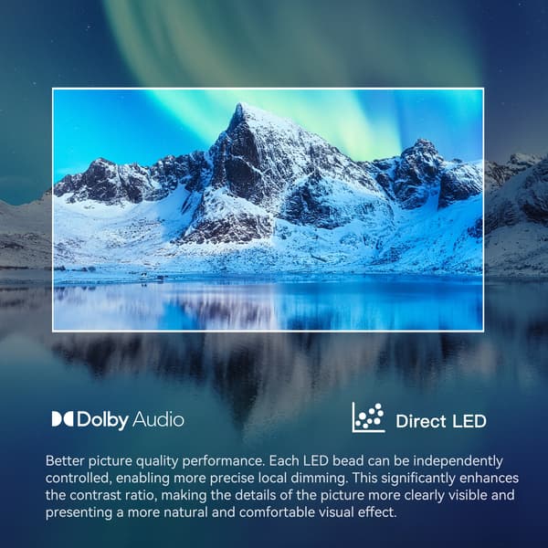 FPD 32" G512 – HD Ready LED Google TV, 12 V
