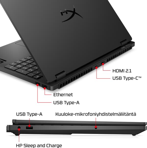 HyperX OMEN 15-gb0018no 15,3" gaming laptop (D30NDEA), Windows 11
