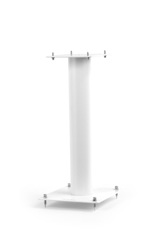 Norstone Stylum 1 högtalarstativpar, vit satin