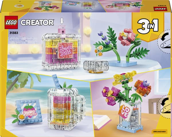 LEGO Creator 31383 – Parfymflaska med blommotiv