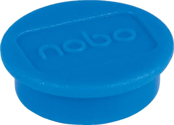 Nobo-magneter för whiteboard, 20 mm, färgsortiment, 10 st