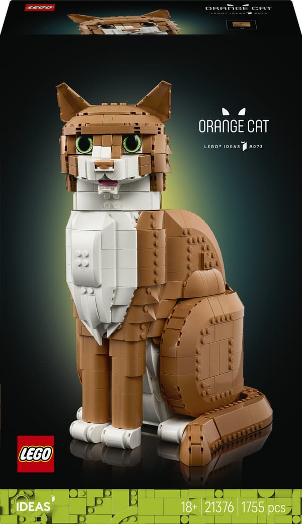LEGO Ideas 21376 Orange katt
