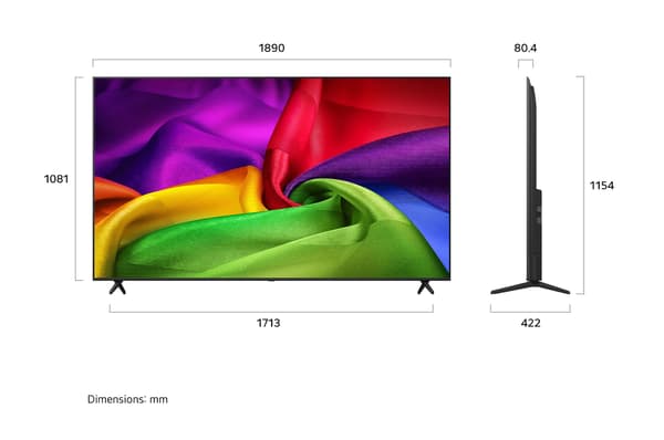 LG 85" NU80 – 4K LED-TV