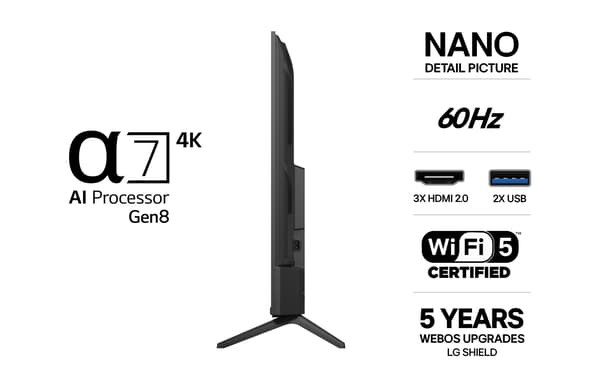 LG 43" NU80 – 4K LED-TV