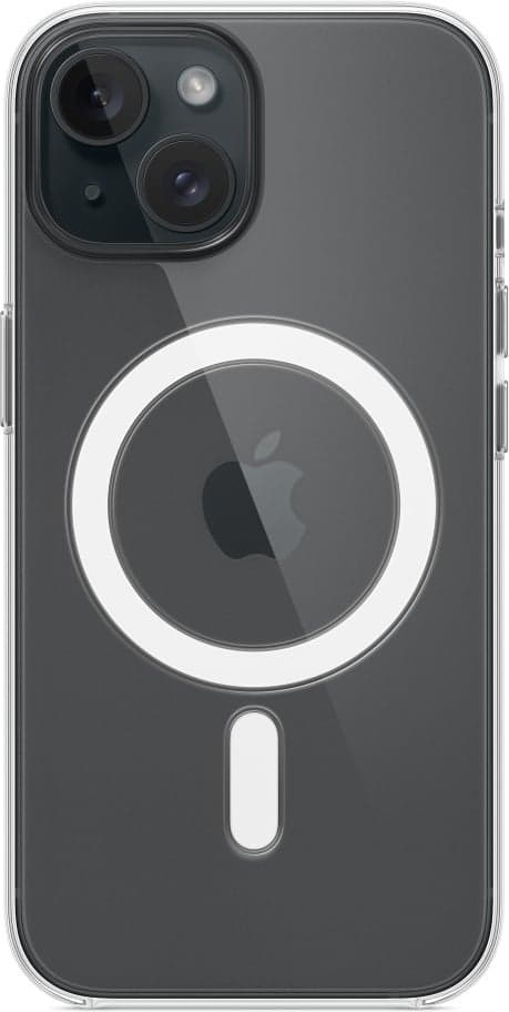 Apple iPhone 15 klar skal med MagSafe, transparent
