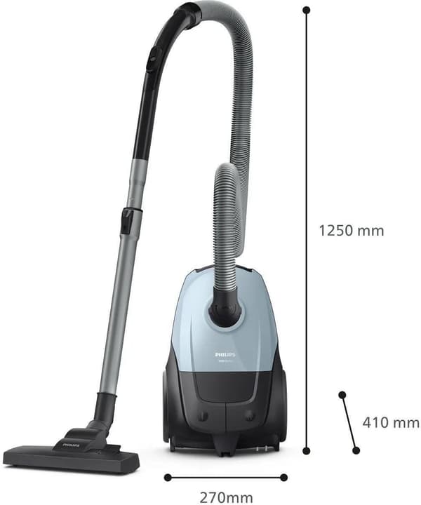 Philips 1000-serien XD1142/10 dammsugare, blå