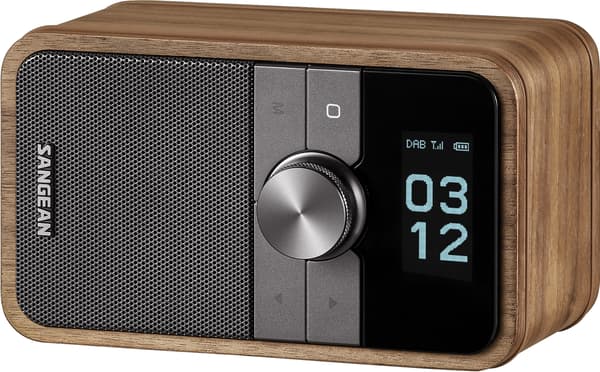 Sangean DDR-8 Bluetooth-radio, valnöt