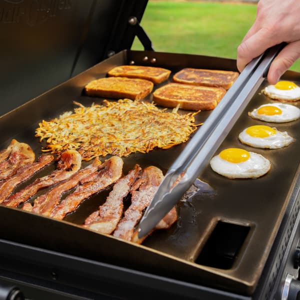 Char-Griller Flat Iron bordsgrill, 3 brännare