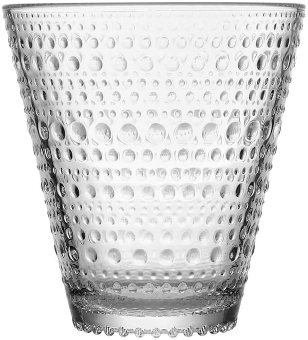 Iittala Kastehelmi dricksglas, klar, 2 st