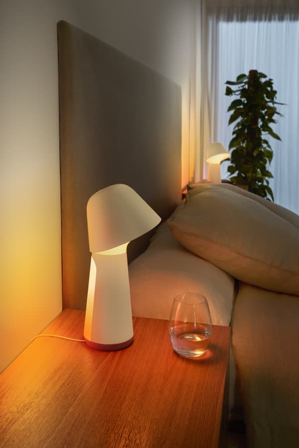 Philips Hue Twilight nattduksbordslampa, vit