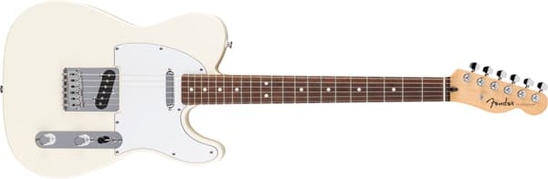 Fender Standard Telecaster elgitarr, Olympic White