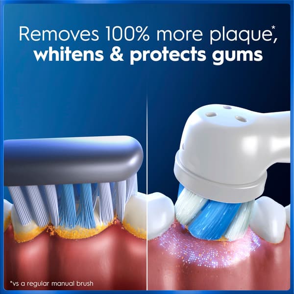 Oral-B iO5 eltandborste, vit + resefodral