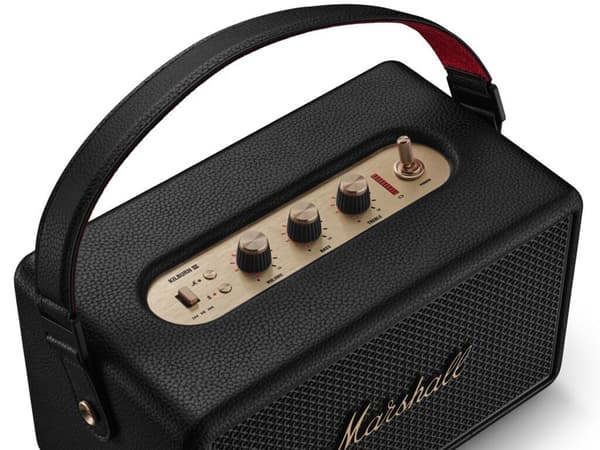 Marshall Kilburn III Bluetooth-högtalare, svart/mässing