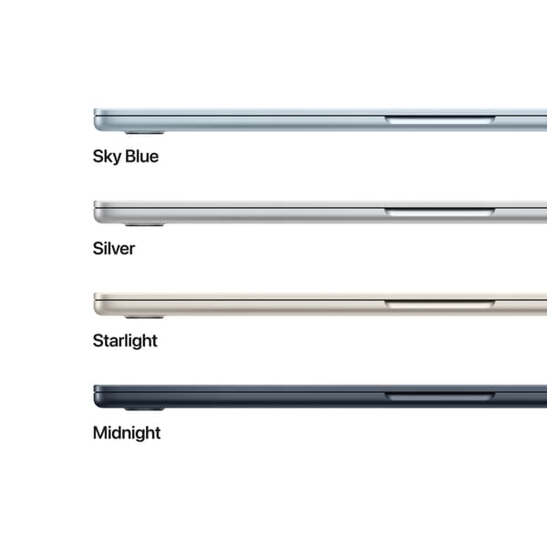 Apple MacBook Air 15" M5 24 GB, 512 GB bärbar dator, silver