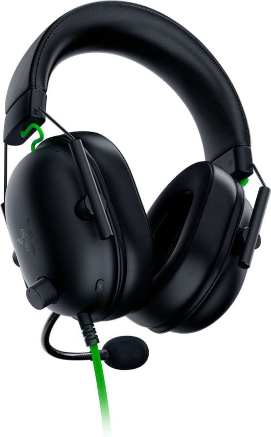 Razer Blackshark V2 X gaming-headset, svart