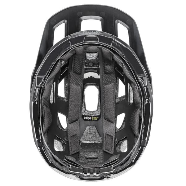 Uvex React MIPS cykelhjälm, 59 - 61 cm, matt svart