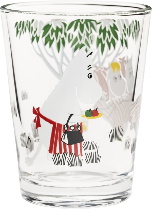 Arabia Mumin Slapparen dricksglas, 22 cl