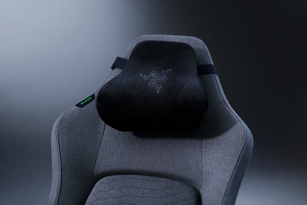 Razer ISKUR V2 Fabric gamingstol, mörkgrå, tyg