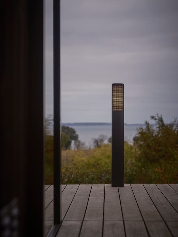 Nordlux Sidara Pollare Seaside utomhusbelysning, svart, 95 cm