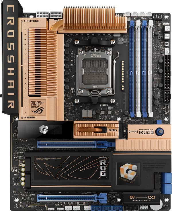 ASUS ROG Crosshair 2006 AMD X870E Socket AM5 ATX-moderkort