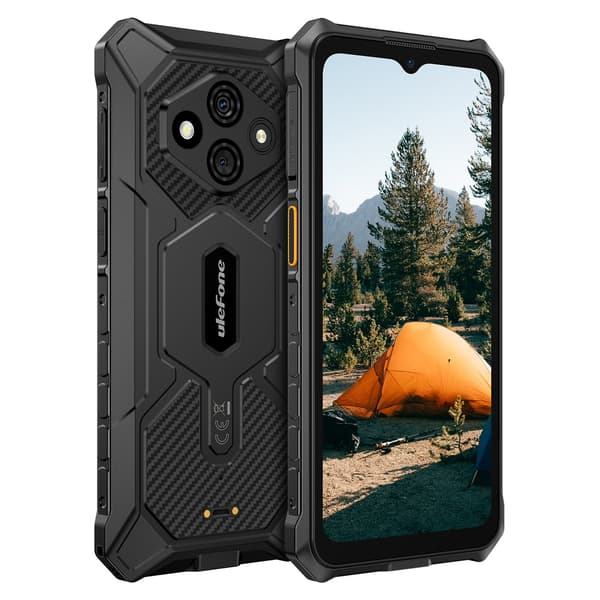 Ulefone Rugking 3 Pro telefon, 128/8 GB, svart