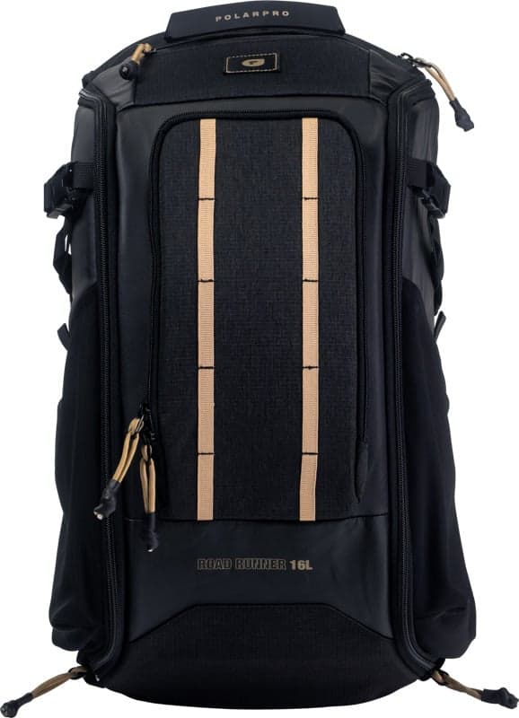 PolarPro RoadRunner Back Pack 16L kameraryggsäck, svart