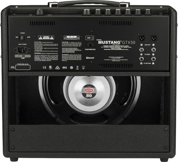 Fender Mustang GTX50 -1 x 12" digital combo för gitarr, 50W