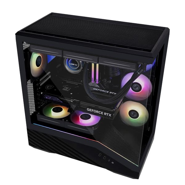 Lian Li Vector V100 ATX-chassi, svart