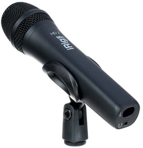 IK Multimedia iRig Mic HD2 -USB-mikrofon, svart
