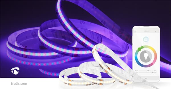 Nedis SmartLife WIFILSC20CRGB LED-stribe, 2 m