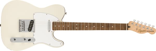 Squier Affinity Telecaster - elgitarr, Olympic White