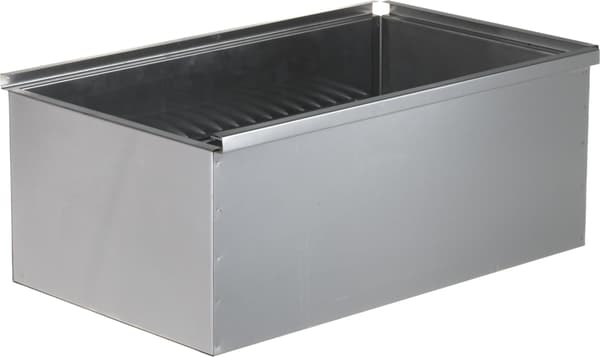 Mustang rökbox med fettplåt