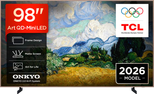TCL 98" A400 Pro – 4K QD Mini-LED Google TV
