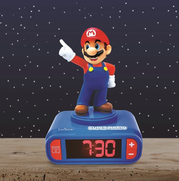 Super Mario Väckarklocka och Nattlampa