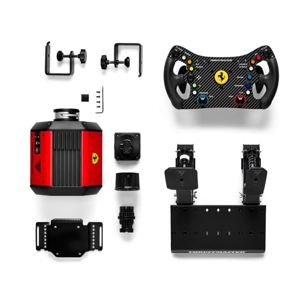 Thrustmaster T818 servo + F488 ratt + Raceline styrpaket
